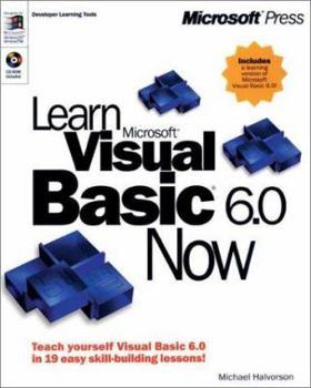 Paperback Learn Microsoft Visual Basic 6.0 Now [With CD-ROM] Book