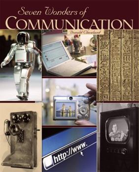Library Binding Seven Wonders of Communication Book