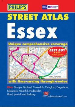 Paperback Philip's Street Atlas: Essex Book