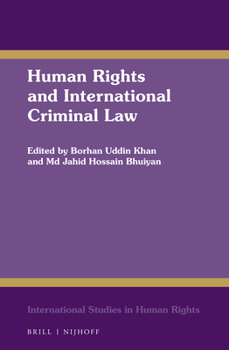 Hardcover Human Rights and International Criminal Law Book