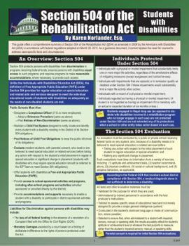 Paperback Section 504 of the Rehabilitation Act: Students with Disabilities, 2nd Edition Book