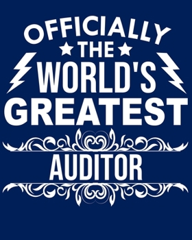 Paperback Officially the world's greatest Auditor: Calendar 2020, Monthly & Weekly Planner Jan. - Dec. 2020 Book