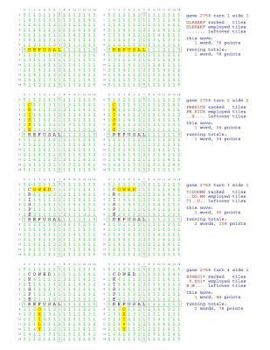 Paperback Fifty Scrabble Box Scores Games 2751-2800 Book