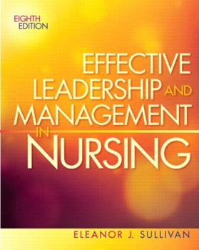 Paperback Effective Leadership and Management in Nursing Book