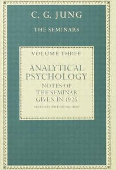 Paperback Analytical Psychology: Notes of the Seminar given in 1925 by C.G. Jung Book