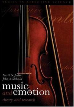 Paperback Music and Emotion: Theory and Research (Series in Affective Science) Book