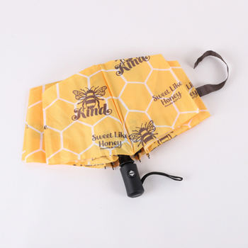 Hardcover Umbrella Compact Bee Kind Book