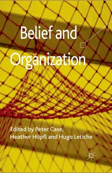Paperback Belief and Organization Book