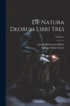 Paperback De Natura Deorum Libri Tres; Volume 2 [Latin] Book