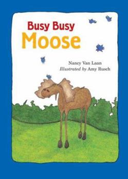 Paperback Busy, Busy Moose Book