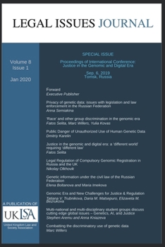 Paperback Legal Issues Journal 8(1) Book