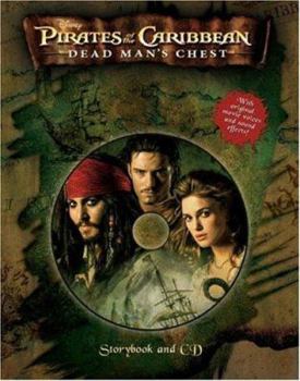 Hardcover Pirates of the Caribbean Dead Man's Chest Storybook and CD [With CD (Audio)] Book