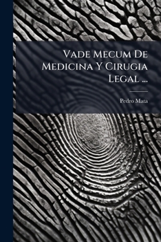 Paperback Vade Mecum De Medicina Y Cirugia Legal ... [Spanish] Book
