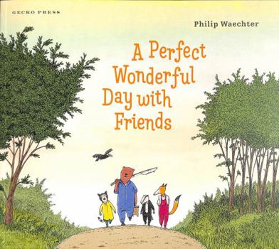 Paperback A Perfect Wonderful Day with Friends Book