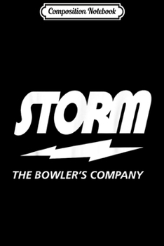 Paperback Composition Notebook: Storm Bowling Company Gift Journal/Notebook Blank Lined Ruled 6x9 100 Pages Book
