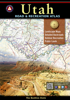 Paperback Utah Road & Recreation Atlas Book