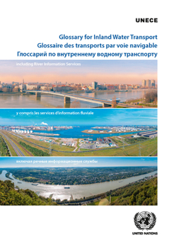 Paperback Glossary for Inland Water Transport Including River Information Services Book