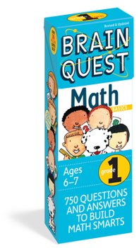 Cards Brain Quest 1st Grade Math Q&a Cards : 750 Questions and Answers to Challenge the Mind. Curriculum-Based! Teacher-approved! Book