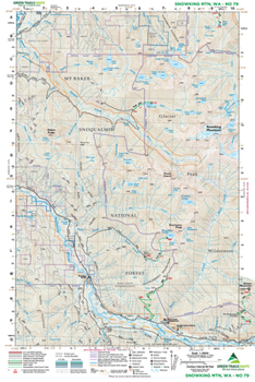 Map Snowking Mountain, Wa No. 79 Book