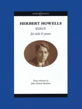 Paperback Elegy: Viola with Piano Reduction Book