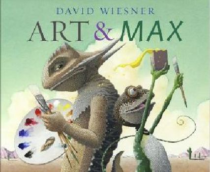 Hardcover Art and Max Book