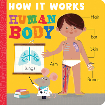 Board book How It Works: Human Body Book