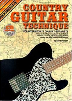 Paperback Country Guitar Technique Book