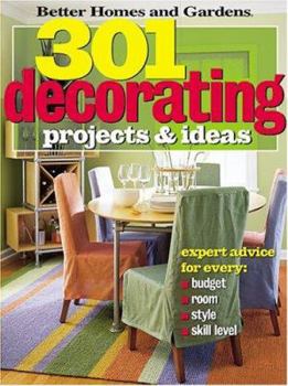 Paperback 301 Decorating Projects & Ideas Book