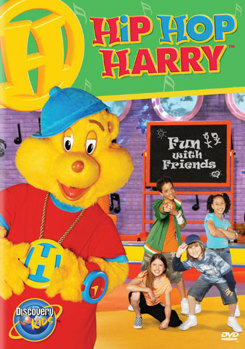 DVD Hip Hop Harry: Fun With Friends Book