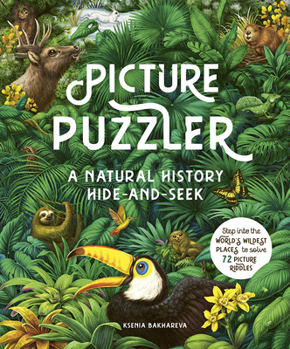 Hardcover Picture Puzzler: A Natural History Hide-And-Seek Book
