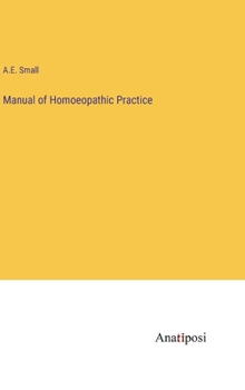 Hardcover Manual of Homoeopathic Practice Book