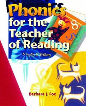 Paperback Phonics for the Teacher of Reading: Programmed for Self-Instruction Book