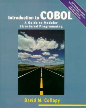 Paperback Introduction to COBOL: A Guide to Modular Structured Programming Book