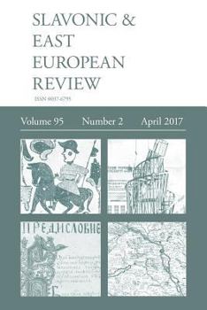 Paperback Slavonic & East European Review (95: 2) April 2017 Book