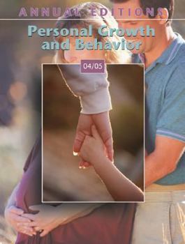 Paperback Annual Editions: Personal Growth & Behavior 04/05 Book