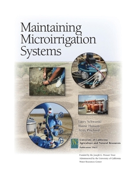Paperback Maintaining Microirrigation Systems Book