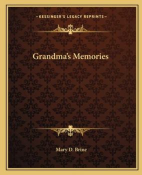 Paperback Grandma's Memories Book