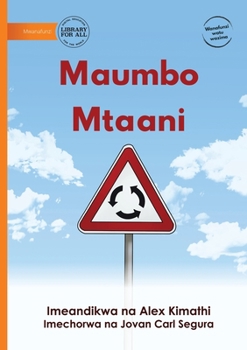 Paperback Shapes in the Street - Maumbo Mtaani [Swahili] Book