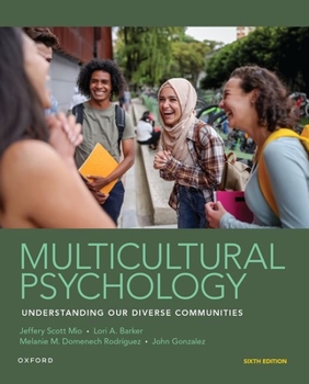 Paperback Multicultural Psychology Book