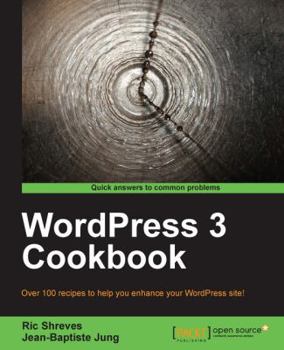 Paperback Wordpress 3 Cookbook Book