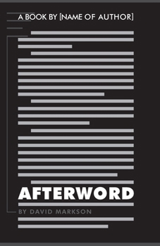 Paperback Afterword Book