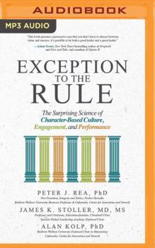MP3 CD Exception to the Rule: The Surprising Science of Character-Based Culture, Engagement, and Performance Book