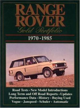 Paperback Range Rover: Gold Portfolio 1970-1985 Book