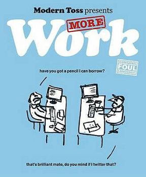 Hardcover Modern Toss Presents More Work Book