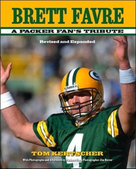 Hardcover Brett Favre: A Packer Fan's Tribute Book