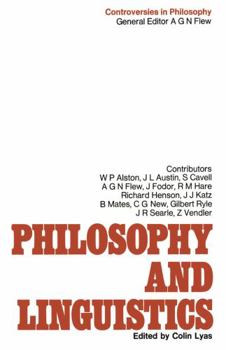 Paperback Philosophy and Linguistics Book