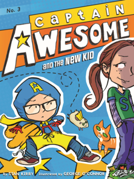 Library Binding Captain Awesome and the New Kid Book