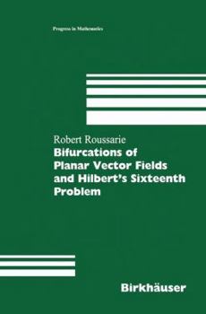 Paperback Bifurcations of Planar Vector Fields and Hilbert's Sixteenth Problem Book