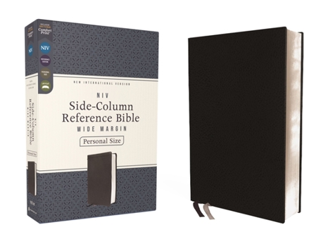 Imitation Leather Niv, Side-Column Reference Bible (Deep Study at a Portable Size), Personal Size, Leathersoft, Black, Comfort Print Book