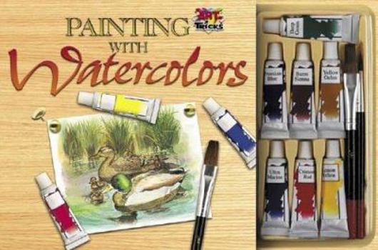 Hardcover Art Tricks Painting with Watercolors [With Watercolor Paints and Pad and Pencils and Eraser] Book